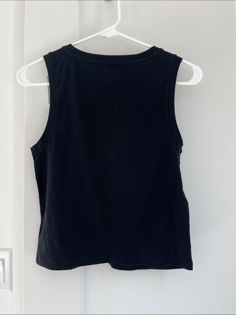 Old Navy Black Bestees Tank Cotton Modal Blend S NWT - Picture 5 of 6